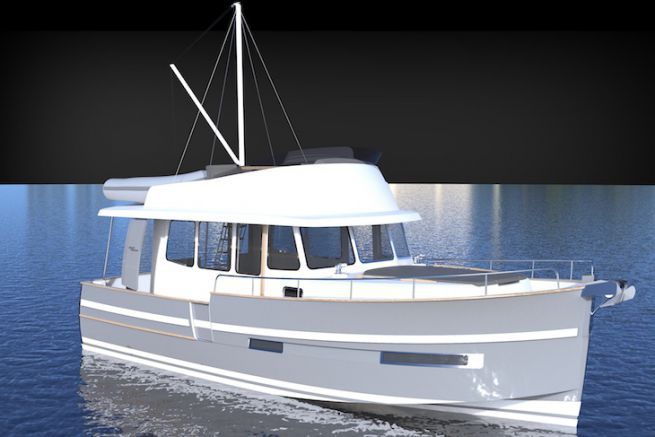 Il nuovo Trawler 34 di Rhea Marine, da scoprire al Nautic 2018