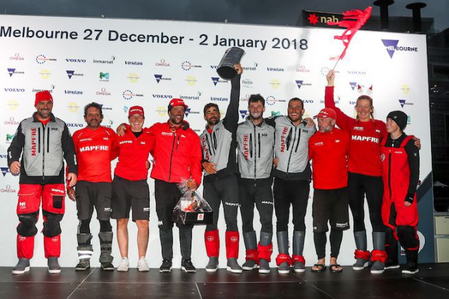 MAPFRE vincitore della terza tappa della Volvo Ocean Race