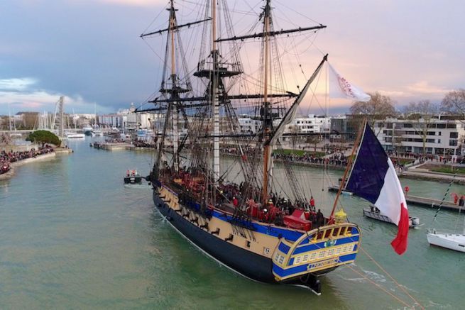 Inizio della campagna per il Mediterraneo di Hermione