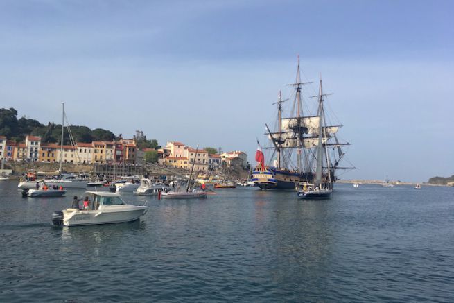 Una sosta da sogno a Port-Vendres per Hermione e i suoi visitatori