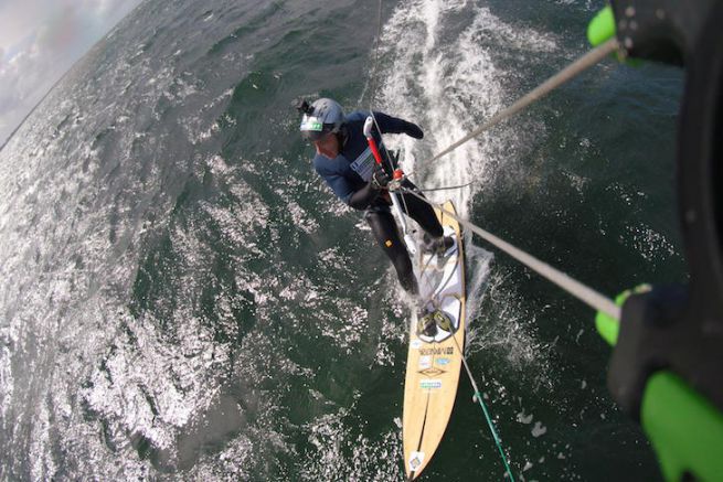 Nuova sfida di kitesurf per il detentore del record del mondo di speed sailing handisport