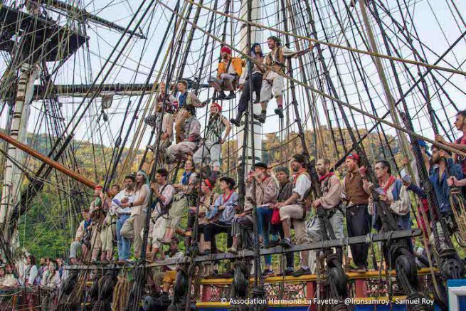 L'Hermione torna dal Mediterraneo: prevista l'ultima tappa a Bordeaux