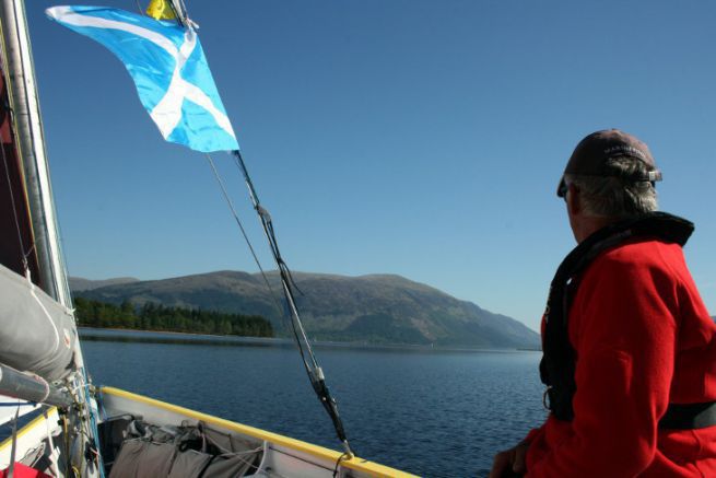 SailCaledonia : Fase 2/5, 1a navigazione sui laghi di Scozia