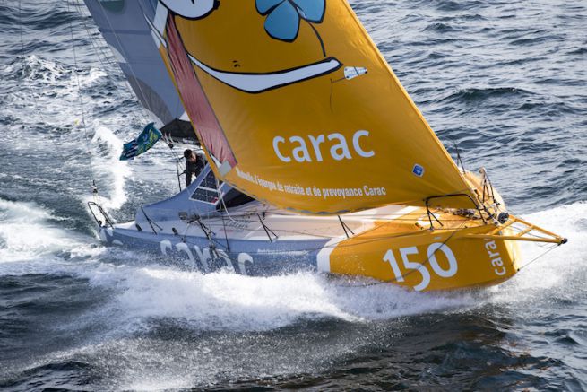 Class40, la flotta più attraente della Route du Rhum Louis Duc sur Carac