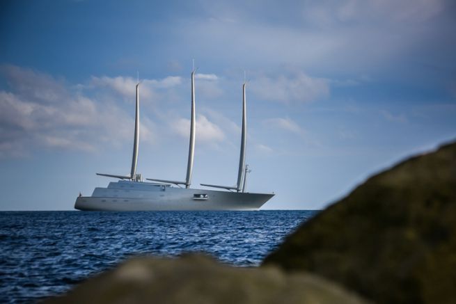 Yacht a vela A, il pi grande yacht a vela privato al mondo