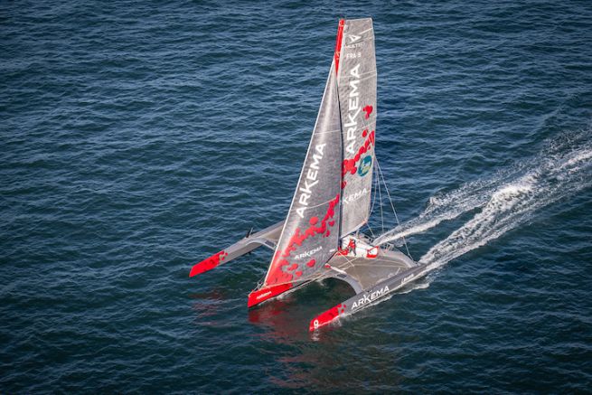 Nuovo capovolgimento sulla Route du Rhum 2018 L'Arkema Multi50