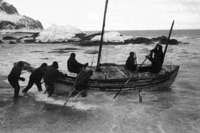 Incredibile traversata della barca a remi James Caird