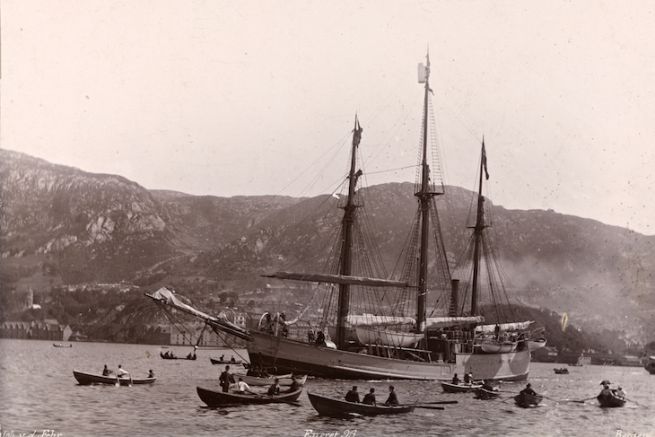 Partenza dal Fram nel 1893