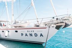 Il panda blu, la barca a vela del WWF