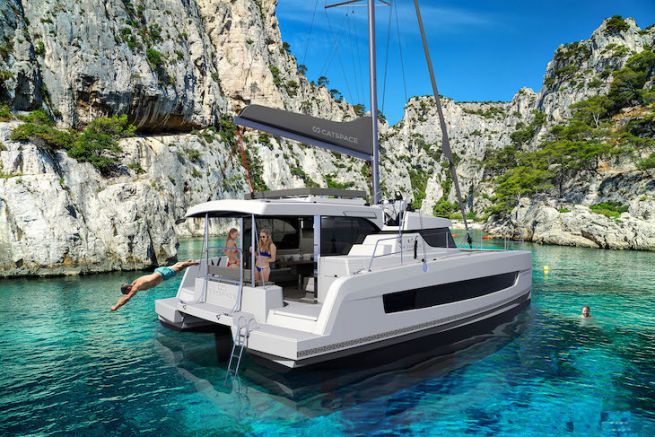 Bali Catspace, una crociera di 40 piedi con 10 posti barca Bali Catspace