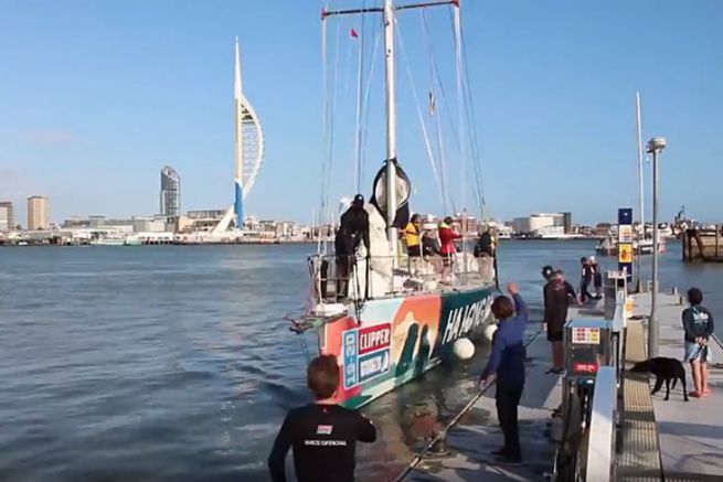 I preparativi per il Clipper Round the World Race 2019