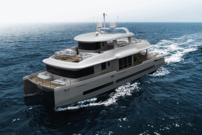 Licia 24, un catamarano a motore per crociere a lungo raggio Il Licia 24