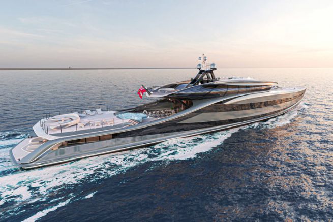 Futura, un concetto di superyacht ispirato alla sostenibilità