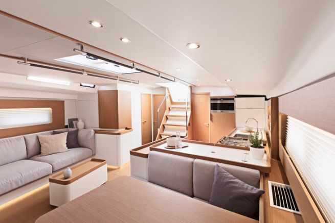 Il design degli interni del primo Yacht 53, innovazione a vantaggio del lusso