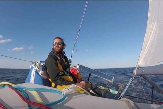 Hugo in qualifica per la Mini, il piacere di condividere momenti belli in mare