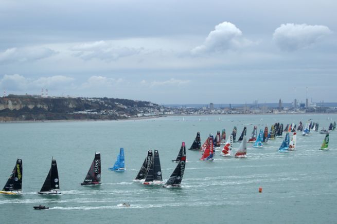 Inizio della Transat Jacques Vabre 2019