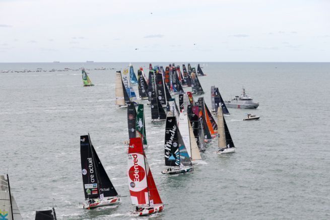 Inizio della Transat Jacques Vabre 2019