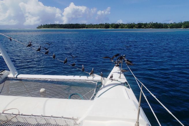 Scalo nelle isole Chagos