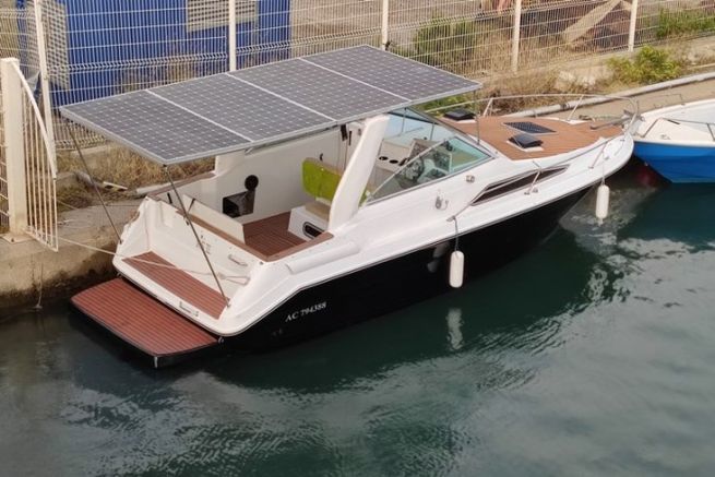 Trasformare un Searay a benzina V6 in una barca 100% elettrica