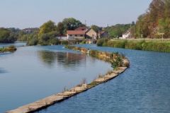Canal du Rhne au Rhin: dove il canale gioca a nascondino con il Doubs