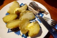 Giorno 5: Patate e sardine sott'olio