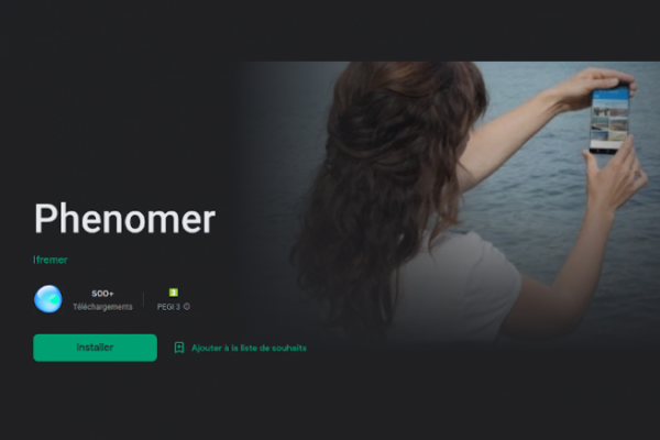 Phenomer: un'applicazione partecipativa quando il mare esplode!