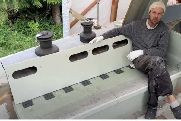 Drizza Randa Progetto Duracell: fabbricazione di un tappo per la drizza della randa