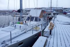 Come svernare la barca a vela in un paese freddo: l'esempio di Saint-Pierre e Miquelon