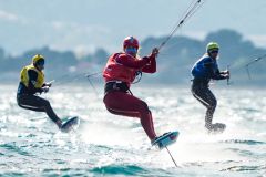 Kitefoil e Windfoil: i primi vincitori della Settimana olimpica francese 2024