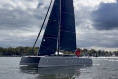 L'Xquisite 30 Sportcat  stato creato per la scuola di vela Xquisite