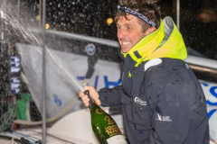 Lo skipper irlandese Tom Dolan ha tagliato il traguardo come vincitore della Solitaire du Figaro Paprec 2024 gioved a La Tu