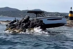 Il comandante di quella Navan era risultato positivo al test dell'alcol dopo essersi incagliato al largo di Sainte-Maxime