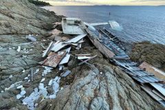 Il relitto di questo vecchio yacht aveva distrutto quasi 200 m� di posidonia