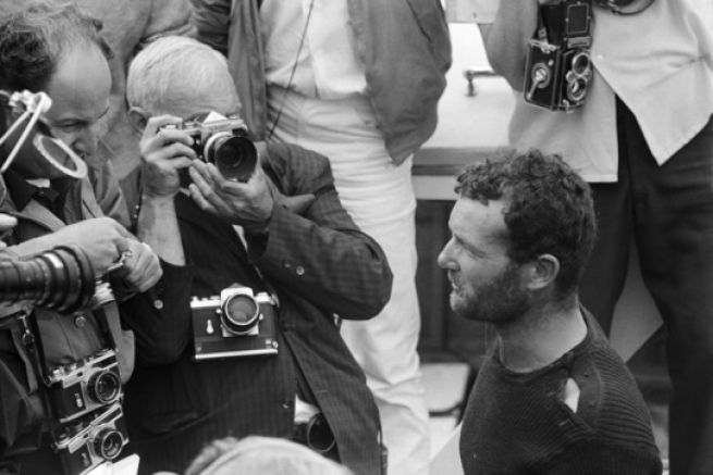 Eric Tabarly, vincitore della Transat Inglese 1964