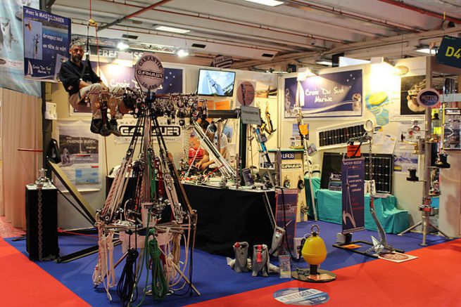 Lo stand della Croix Du Sud Marine a Nautic 2016