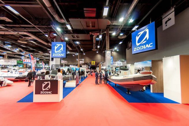 Lo stand dello Zodiaco a Nautic 2016