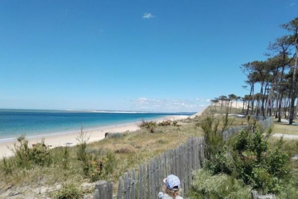 Spiaggia del Petit Nice, di fronte al Banc d'Arguin