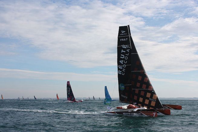 Inizio della Route du Rhum 2018