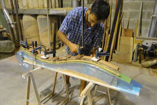 Legno di vela a Lorient