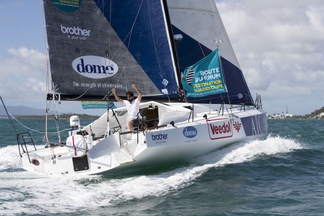 Yoann Richomme, vincitore della RDR 2018 in Class40
