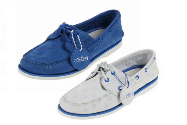 Le barche rivisitate da Timberland e Colette