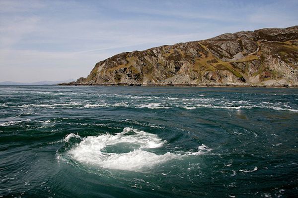 I famosi gorghi di Corryvreckan