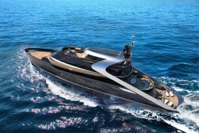 Atteggiamento, concetto superyacht Rossinavi