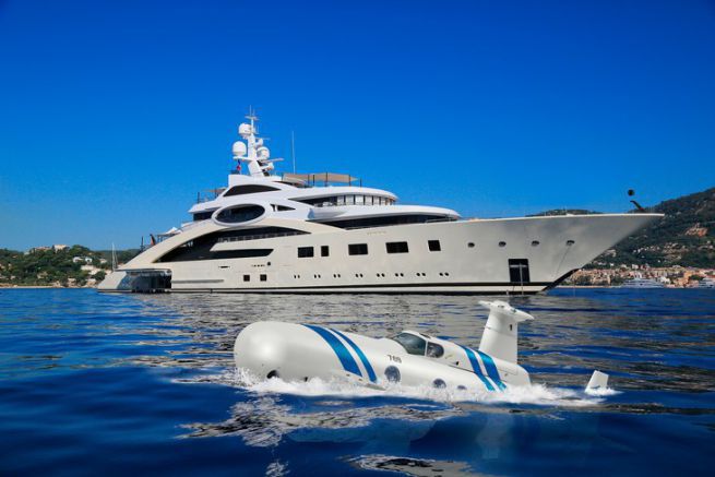 Il Neyk Submarine, un sottomarino di lusso ispirato a jet privati