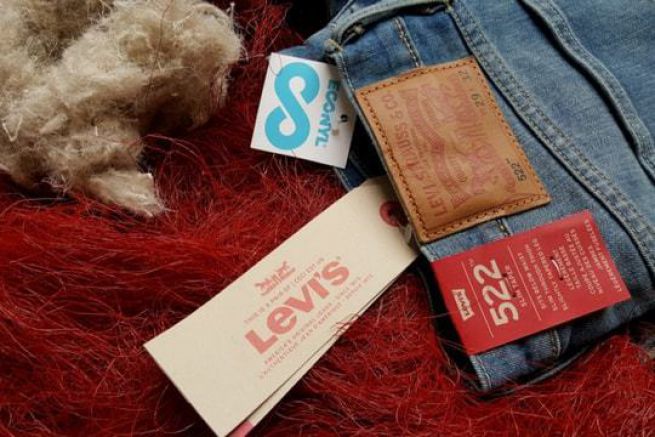 Levi's 522 prodotto con Econyl