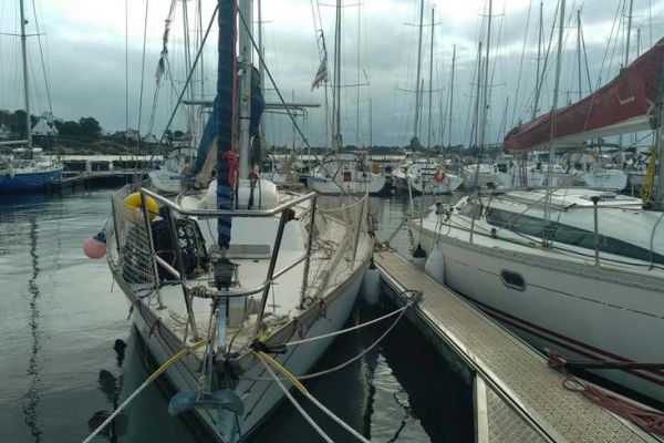 Preparazione Barca Lablongueroute Ciaran, la tempesta quando si vive a bordo: monitoraggio del tempo