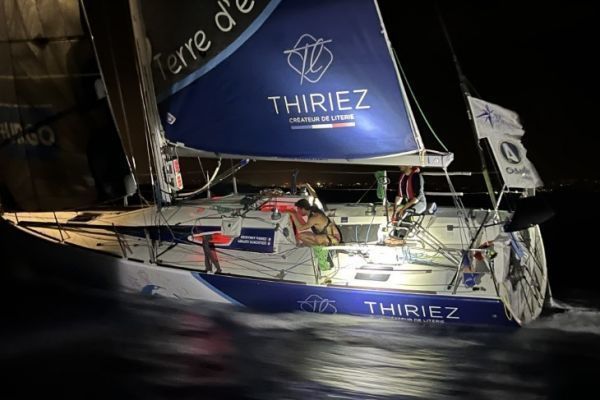 Amaury Dumortier e Geoffrey Thiriez-Terre d'Enfant sur Atlantique, coppia vincente in tempo reale Cap Martinique 2024